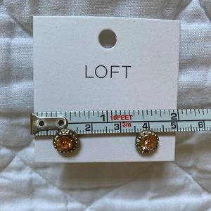 NWT 2 pairs LOFT jewel stud earrings!